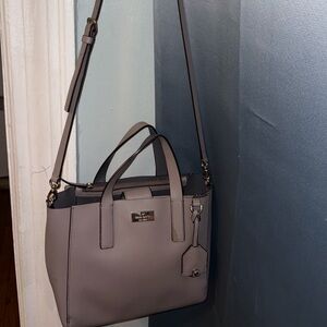 Elegant Gray Women's Handbag